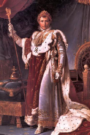 Francois Pascal Simon Gerard Napoleon, Keizer der Fransen oil painting picture